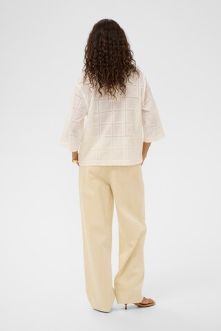 Chemisier 'SLCarmelita' SOAKED IN LUXURY en blanc
