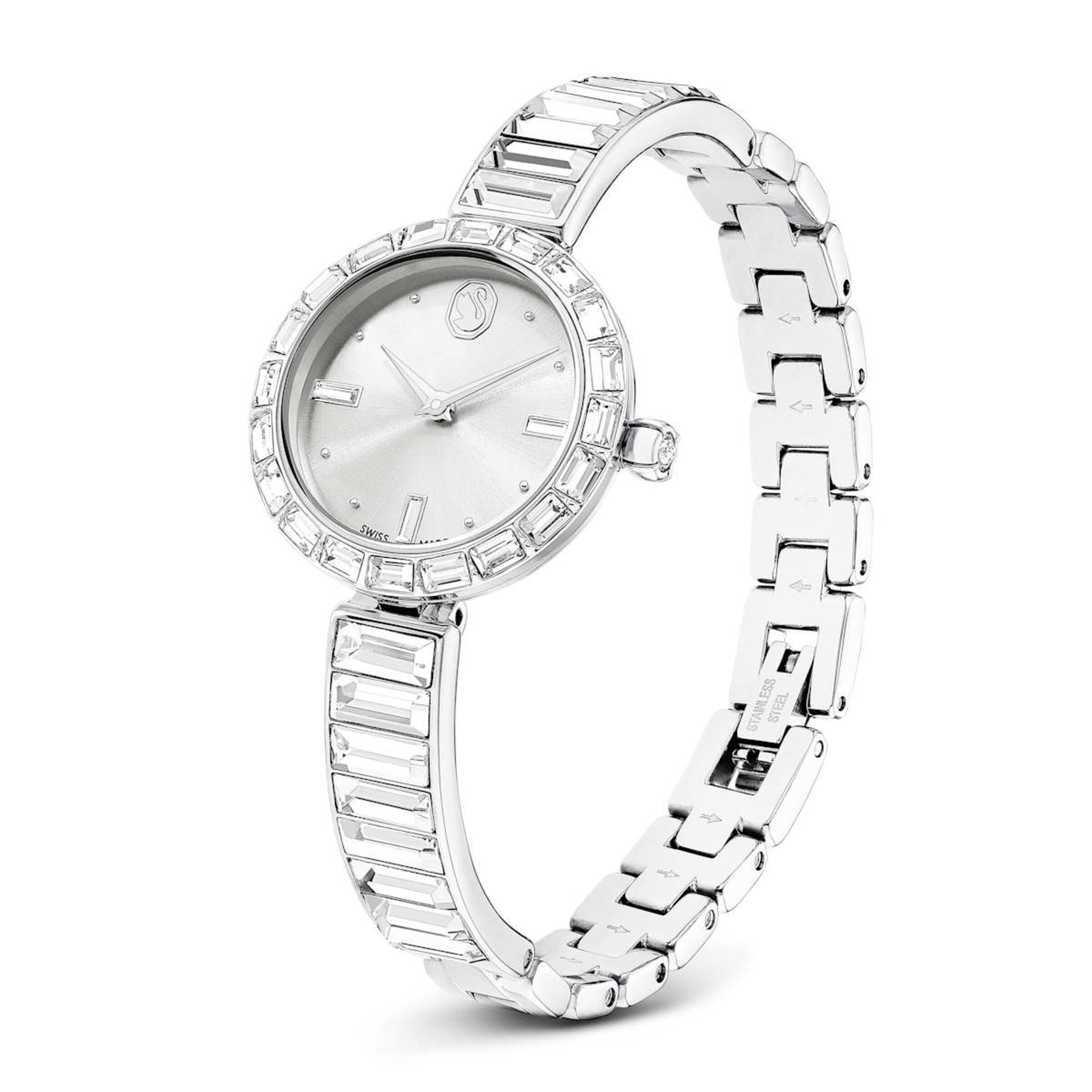 Swarovski Analog Watch in Silver