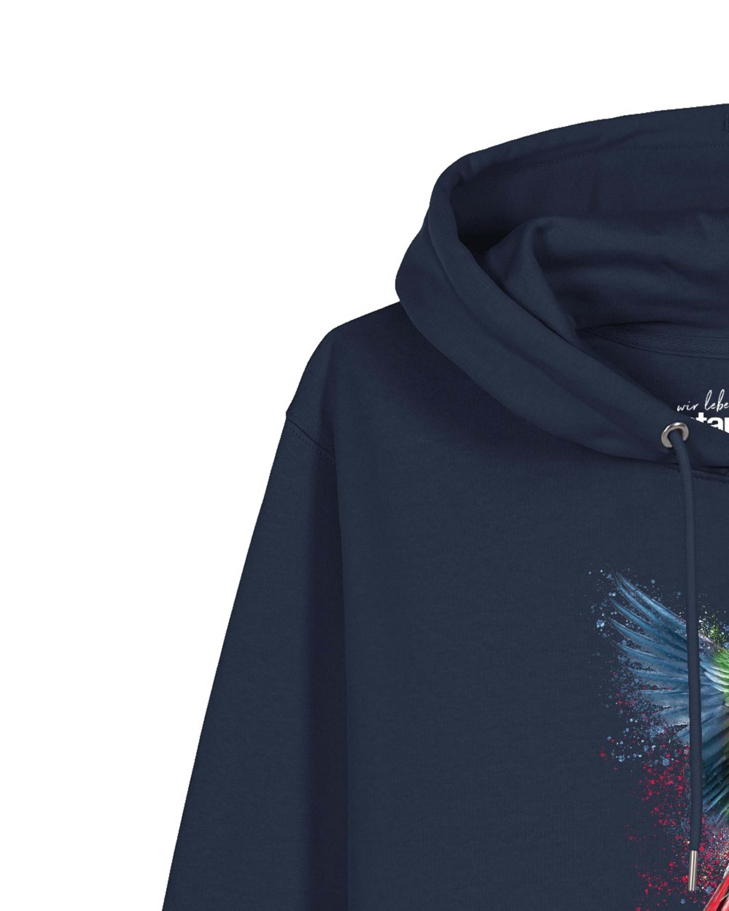 Felpa 'Papagei' di Watapparel in blu