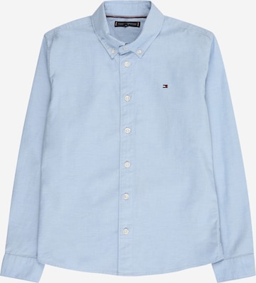 TOMMY HILFIGER Regular Fit Hemd in Blau: Vorderseite