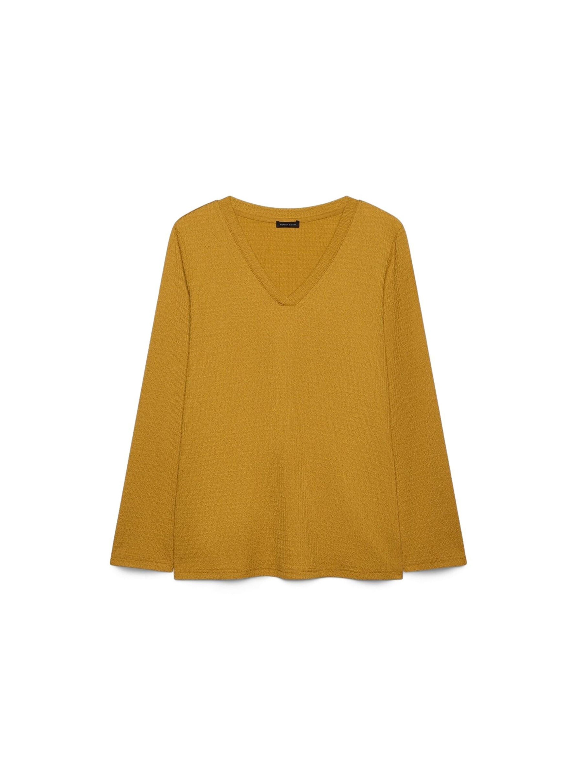 T-shirt Fiorella Rubino en jaune : devant