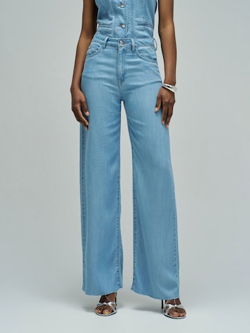 Salsa Jeans Loosefit Jeans in Blauw: voorkant