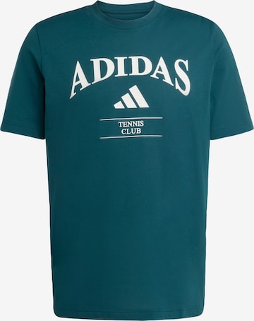 T-Shirt fonctionnel 'Heritage'' ADIDAS PERFORMANCE en vert : devant