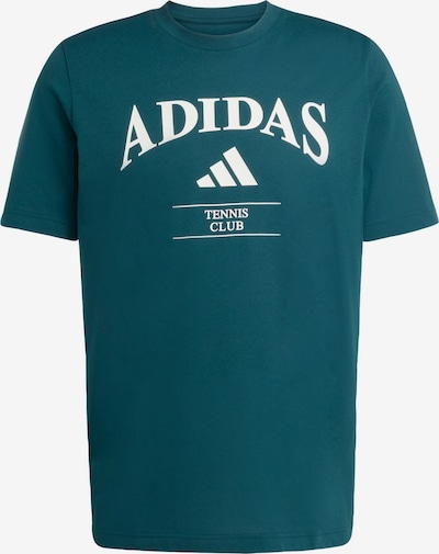 ADIDAS PERFORMANCE T-Shirt fonctionnel 'Heritage'' en pétrole / blanc, Vue avec produit