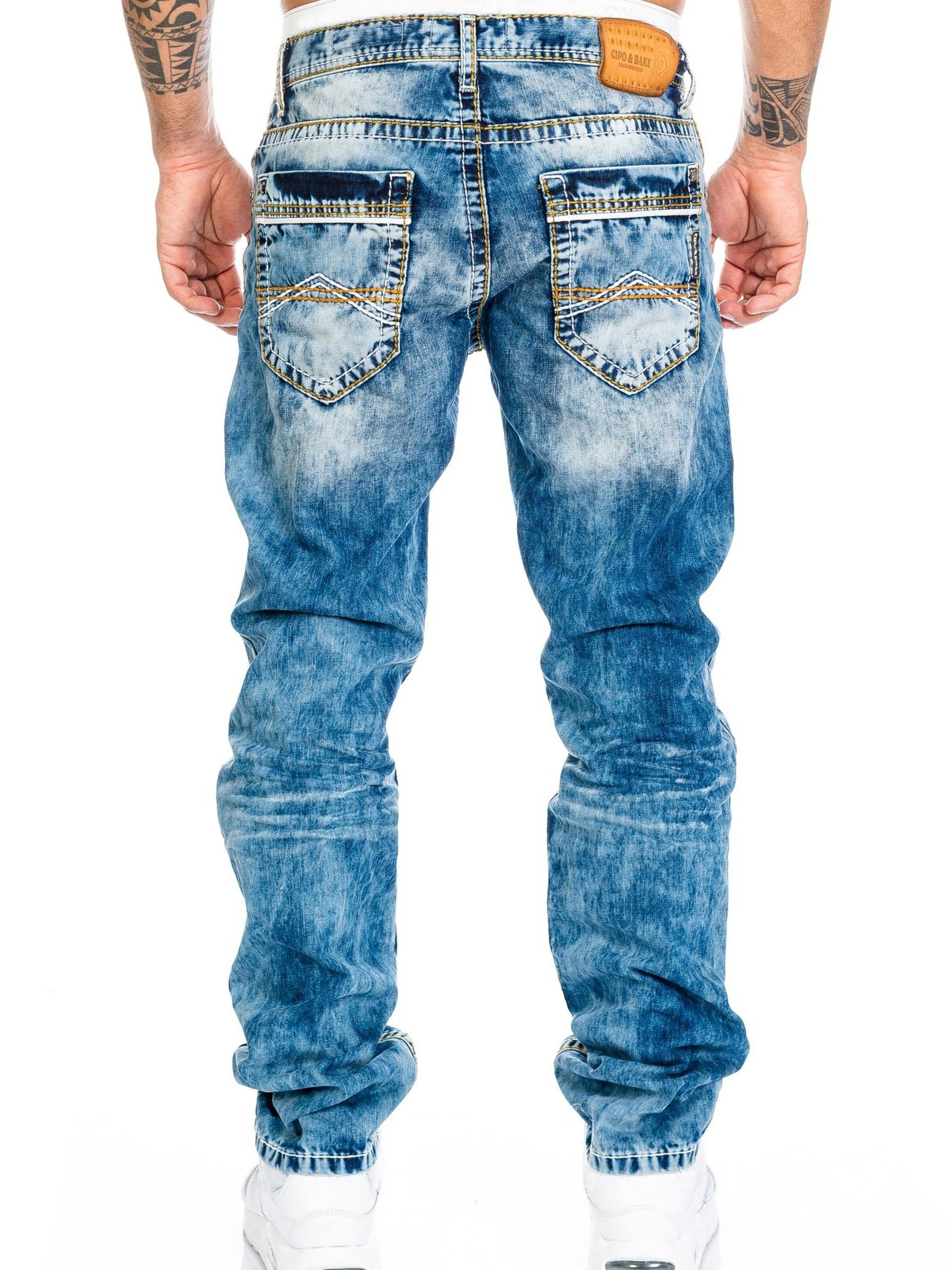 CIPO & BAXX Regular Jeans 'BJ148' in Blue