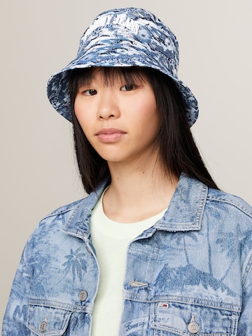 Tommy Jeans Hat in Blue: front