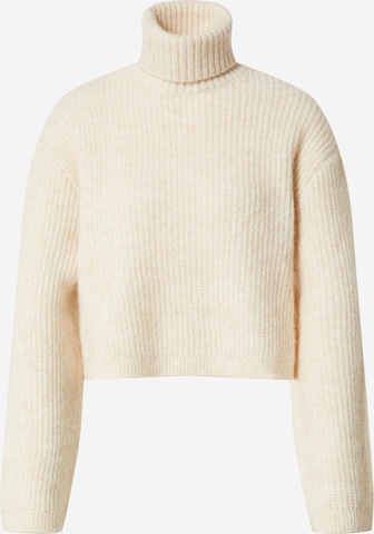 EDITED Sweater 'Annabelle' in Beige: front