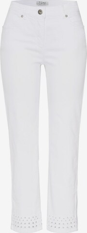 TONI Regular Jeans in White: front