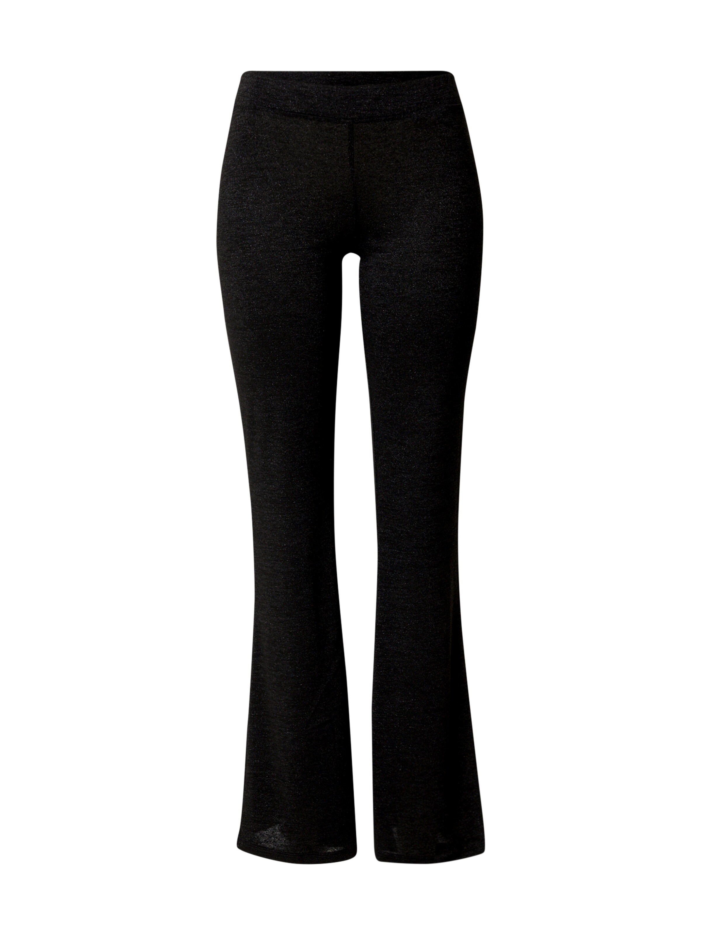 juoda ONLY Kliošinis Kelnės 'ONLROMA': priekis