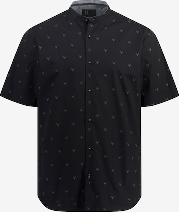 Coupe regular Chemise JP1880 en noir : devant