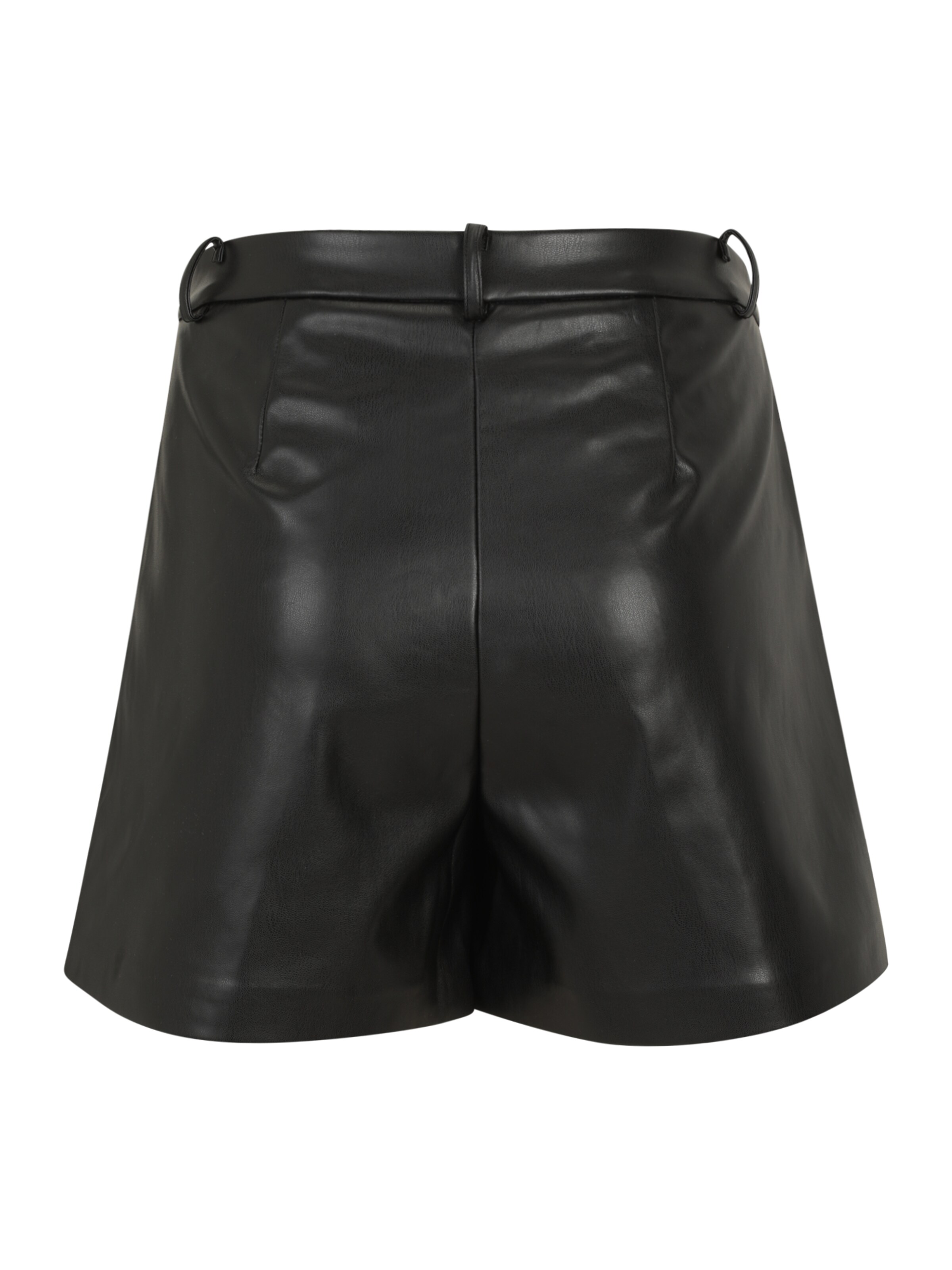 Only Petite Regular Pleat-Front Pants 'ONLSARAMY' in Black