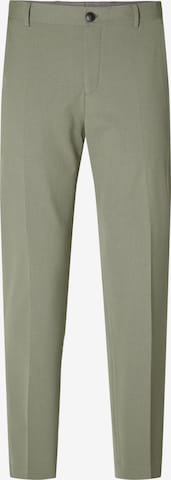 SELECTED HOMME Slim fit Pleated Pants 'Liam' in Grey: front