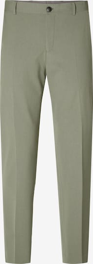 SELECTED Suorat housut 'Liam' värissä vaaleanvihreä, Tuotenäkymä