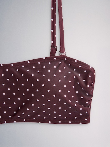 Bandeau Hauts de bikini The Set en gris