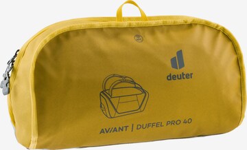 DEUTER Travel Bag 'Aviant' in Yellow