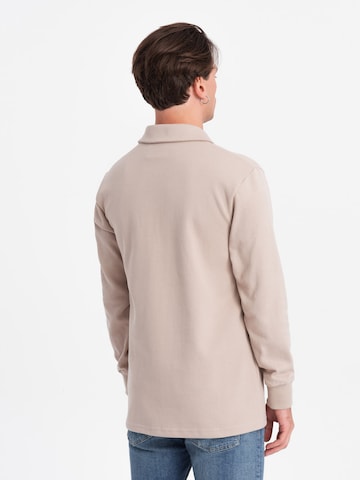 Sweat-shirt 'OM-SSNZ-0149' Ombre en beige