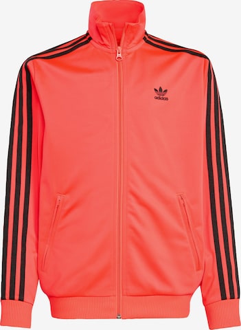 Giacca di felpa 'Adicolor Firebird' di ADIDAS ORIGINALS in rosso: frontale