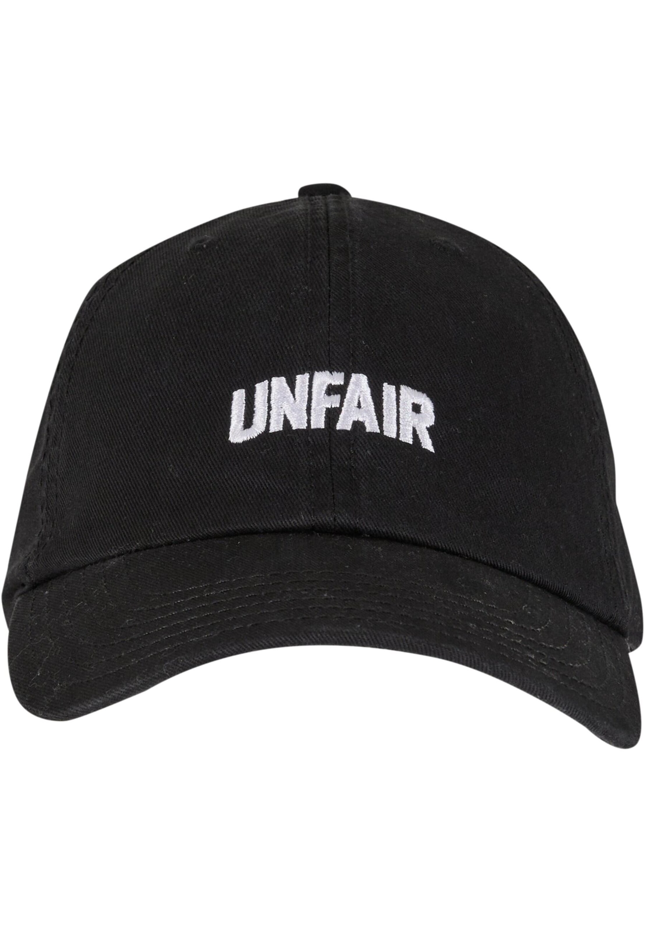 Unfair Athletics Cap in Black: front