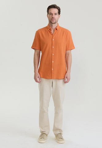 Felix Hardy Regular Fit Forretningsskjorte i orange
