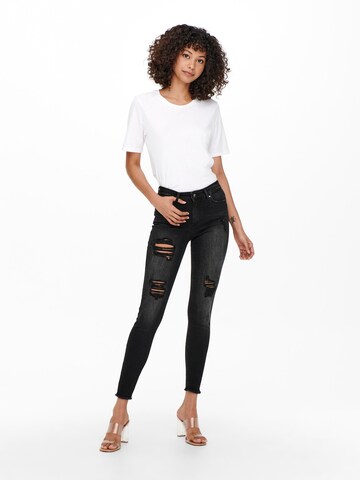 ONLY Skinny Jeans 'ONLBlush' in Black