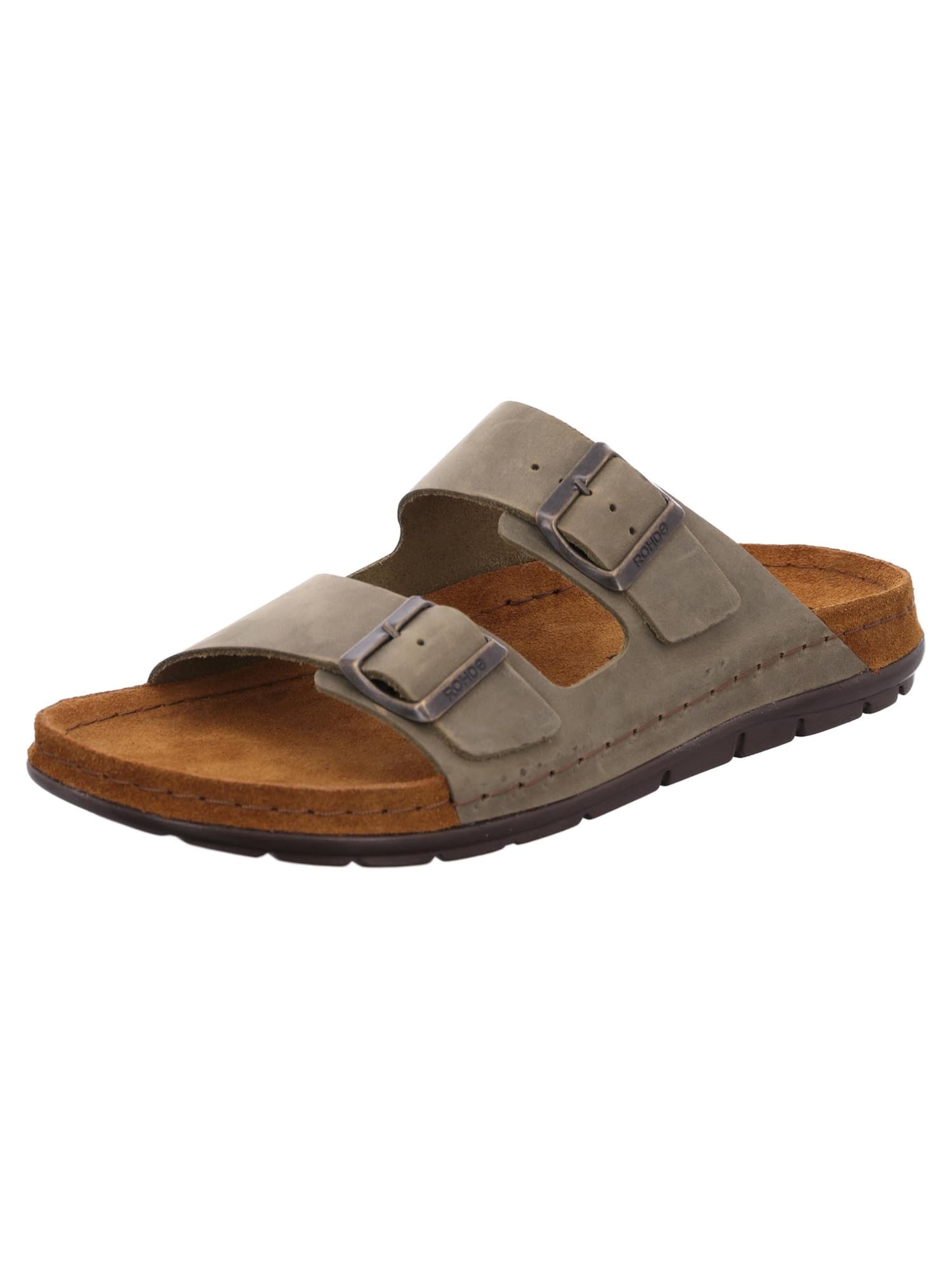 ROHDE Pantolette 'Rodigo'‌‌‌‌ in Grün: Vorderseite