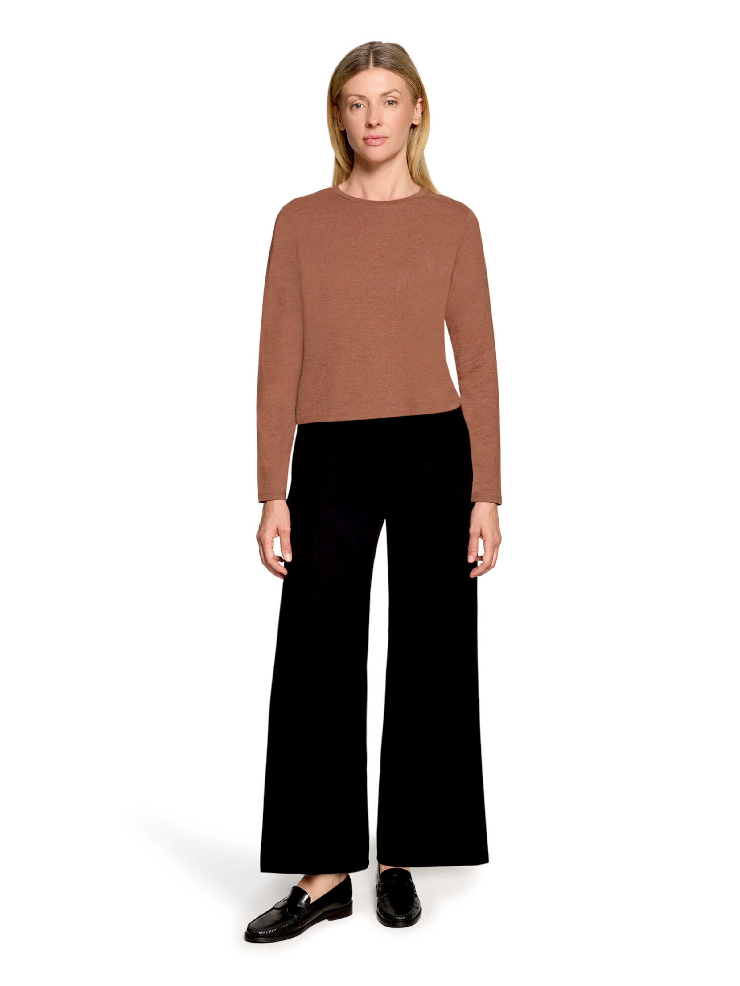 Maglietta di Betty & Co in marrone: frontale