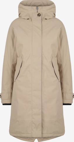 Manteau fonctionnel Didriksons en beige : devant