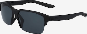 Ochelari de soare de la NIKE pe negru: față