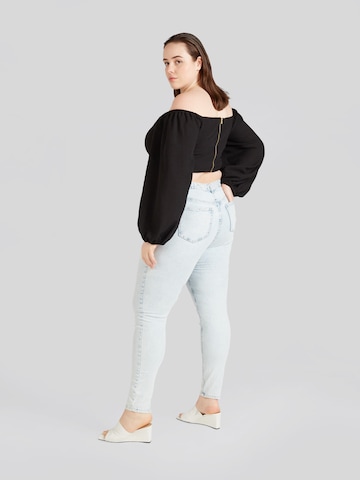 CITA MAASS co-created by ABOUT YOU Slimfit Jeans 'Juliana' i blå