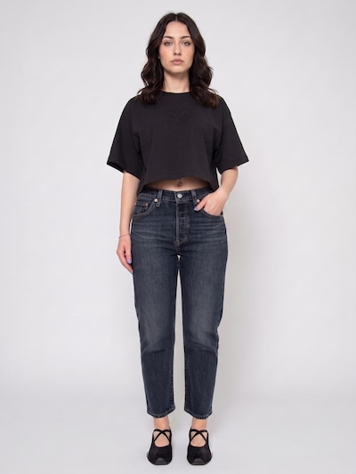 LEVI'S ® Jeans '501 CROP APPLY NOW BLUE' i 25-26/26 i indigo, Produktvisning