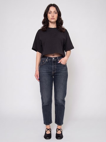 LEVI'S ® Luźne Jeansy '501 CROP' w kolorze niebieski