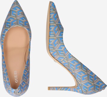 GUESS - Sapatos de salto 'PIERA8' em azul