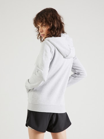 4F Athletic Zip-Up Hoodie in Grey