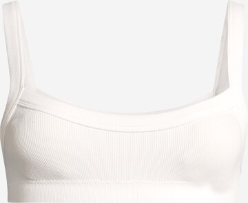 AÉROPOSTALE Bralette Bra in White: front