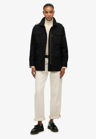 Veste mi-saison Superdry en noir
