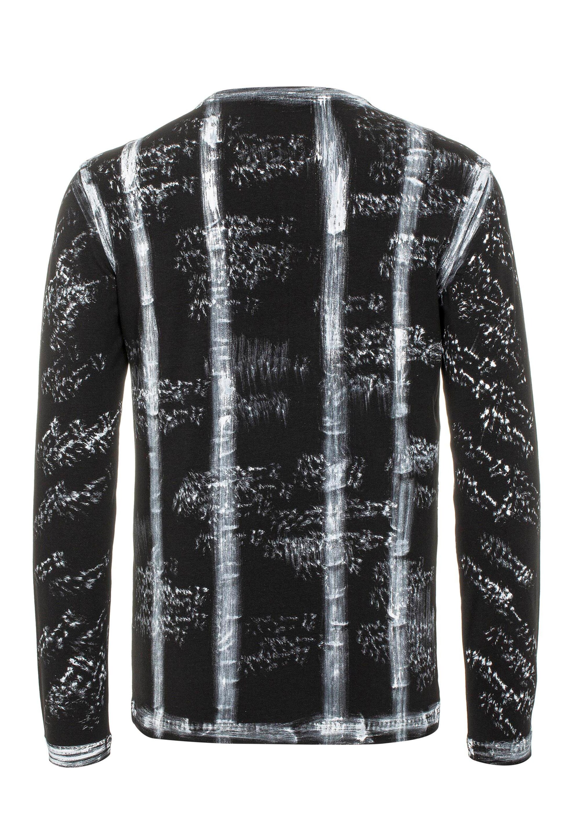 CIPO & BAXX Shirt in Schwarz