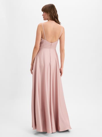 Robe de soirée Laona en rose