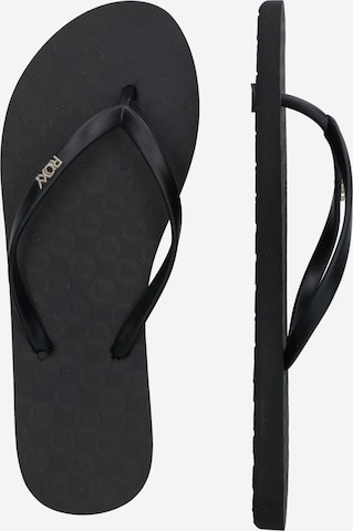 Tongs 'VIVA IV' ROXY en noir