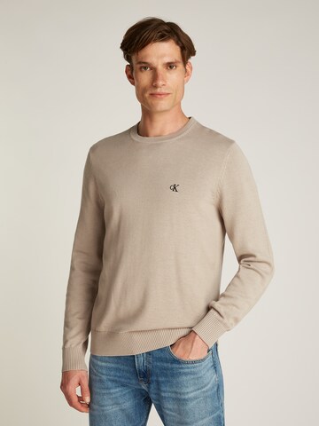 Calvin Klein Jeans Pullover in Grau: Vorderseite