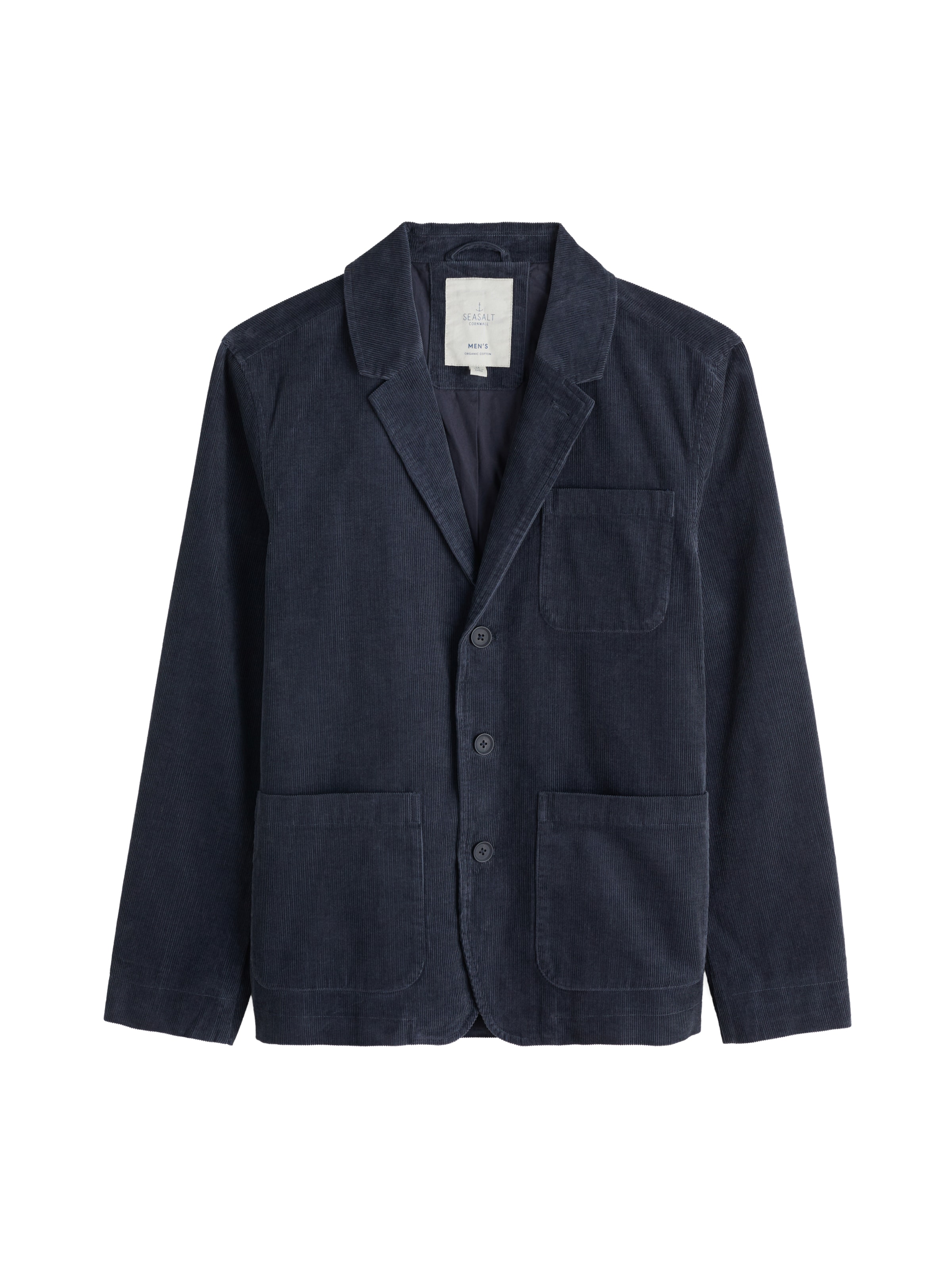 Regular fit Giacca da completo 'Plantsman' di Seasalt Cornwall in grigio: frontale