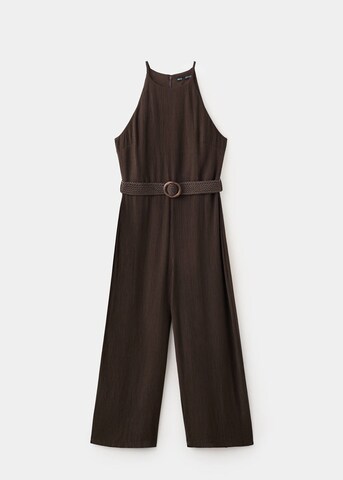 MANGO Jumpsuit in Braun