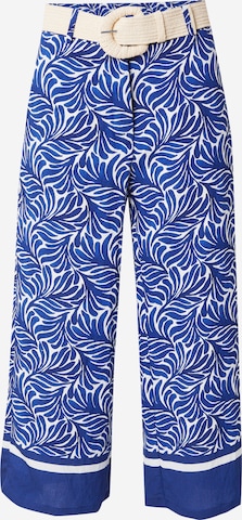 ZABAIONE - Pierna ancha Pantalón 'So44lveig' en azul: frente