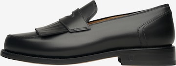 Henry Stevens Classic Flats 'Amelia FL' in Black