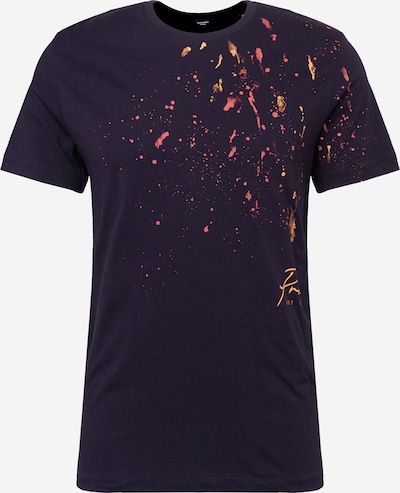 JACK & JONES Shirt 'BLALOUDEST' in blau / senf / altrosa, Produktansicht