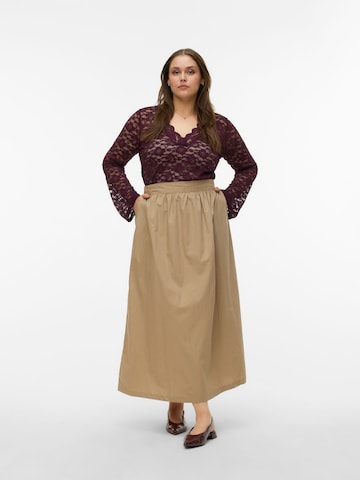 Vero Moda Curve Rok in Zilver