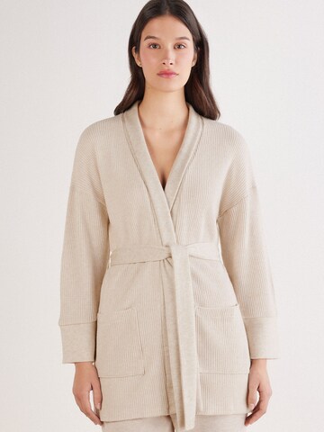 INTIMISSIMI Knit Cardigan in Beige: front