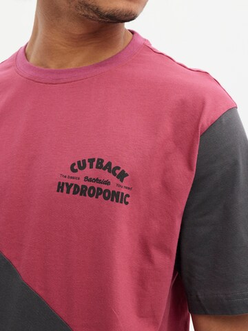 hydroponic - Camiseta 'Hydroponic Cutback Graphic T-Shirt' en Mezcla de colores