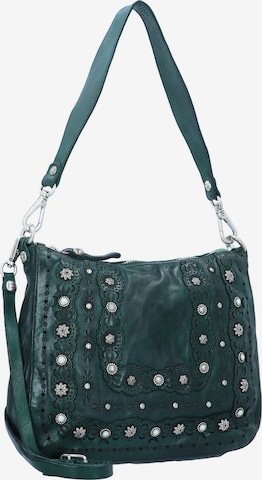 Campomaggi Shoulder Bag 'Pochette' in Green