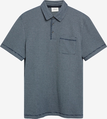 s.Oliver Poloshirt in Blau: Vorderseite