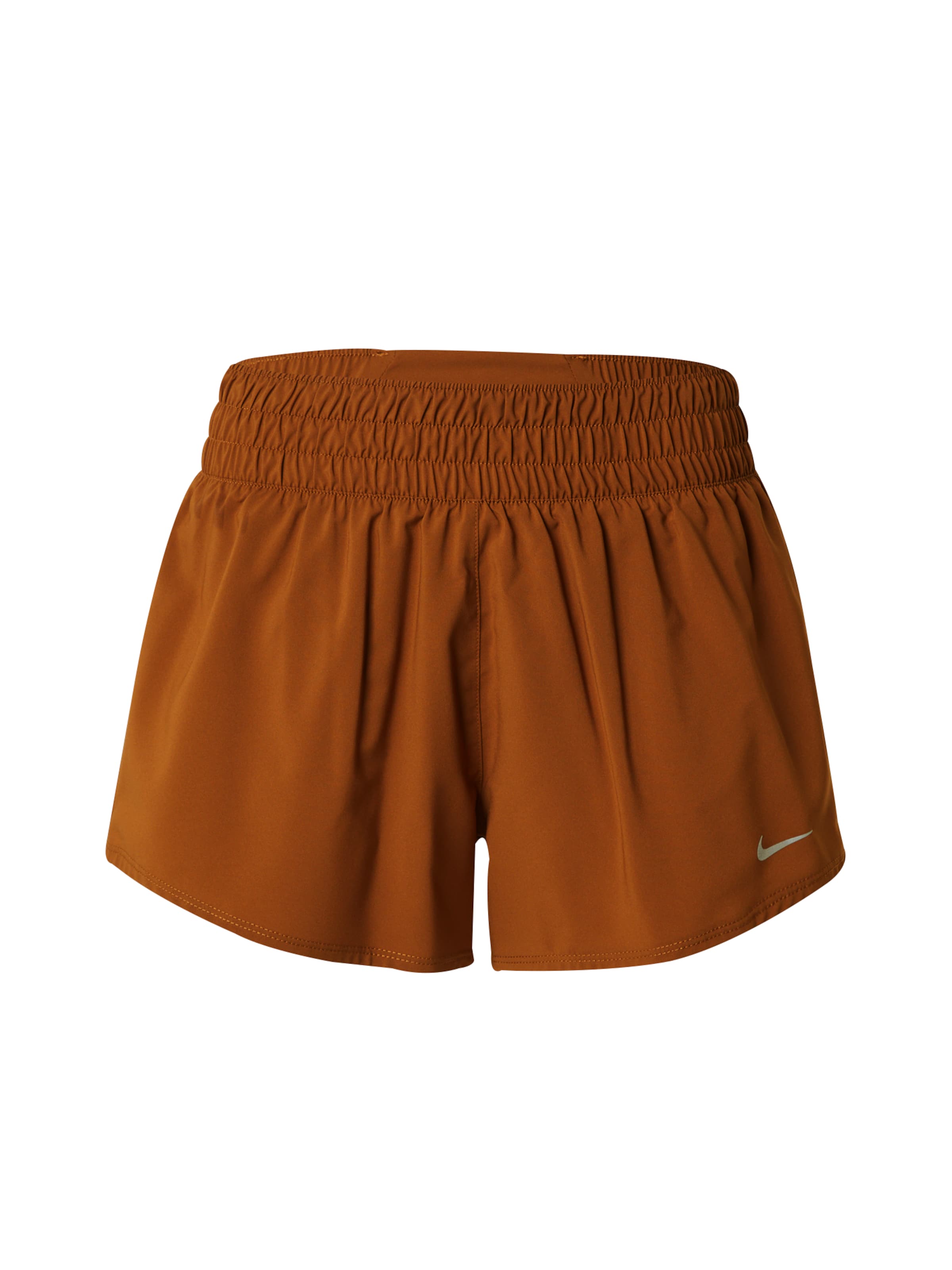 NIKE Sportshorts 'ONE' in Braun: Vorderseite